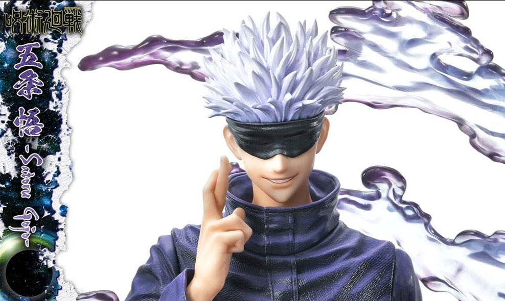 Figurine Jujutsu Kaisen - Satoru Gojo sort Originel, Bleu - Anime Town