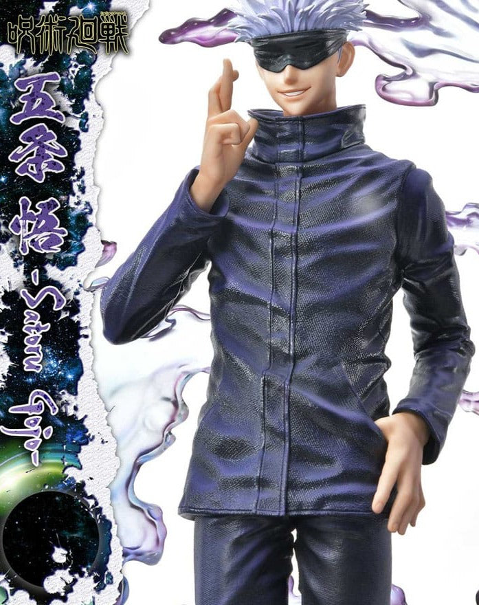 Figurine Jujutsu Kaisen - Satoru Gojo sort Originel, Bleu - Anime Town
