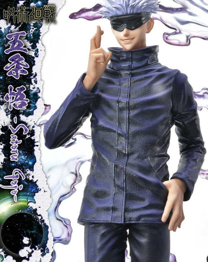 Figurine Jujutsu Kaisen - Satoru Gojo sort Originel, Bleu - Anime Town