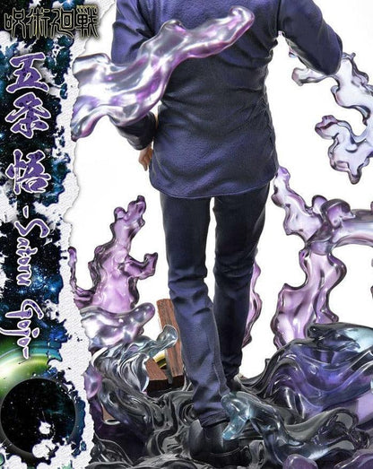 Figurine Jujutsu Kaisen - Satoru Gojo sort Originel, Bleu - Anime Town