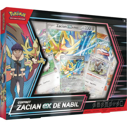 Jeu de cartes Pokémon - [SCELLÉ] Coffret Zacian de Nabil ex [FR]