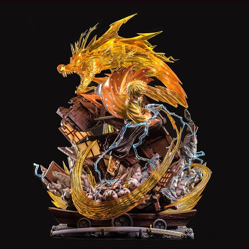 Figurine Demon Slayer - Zenitsu Agatsuma "Dieu du Feu Céleste" 1