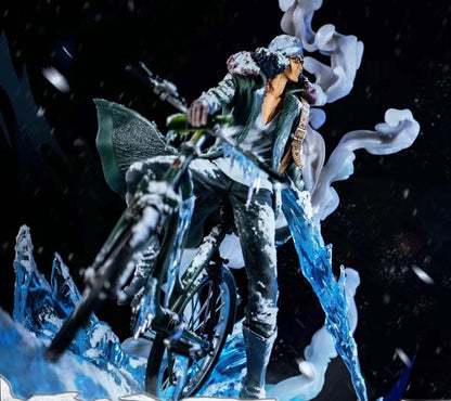 Figurine One Piece - Aokiji Kuzan "vélo" 4