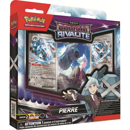 Jeu de cartes Pokémon - Deck Combat Rivalité Pierre et Rosemary (1x deck aléatoire) [FR] [SCELLÉ]
