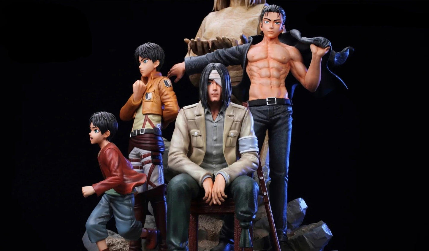 Figurine Attaque des Titans - Ymir & Eren - Anime Town
