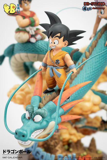 Figurine Dragon Ball - 40e Anniversaire Shenron et les Aventuriers