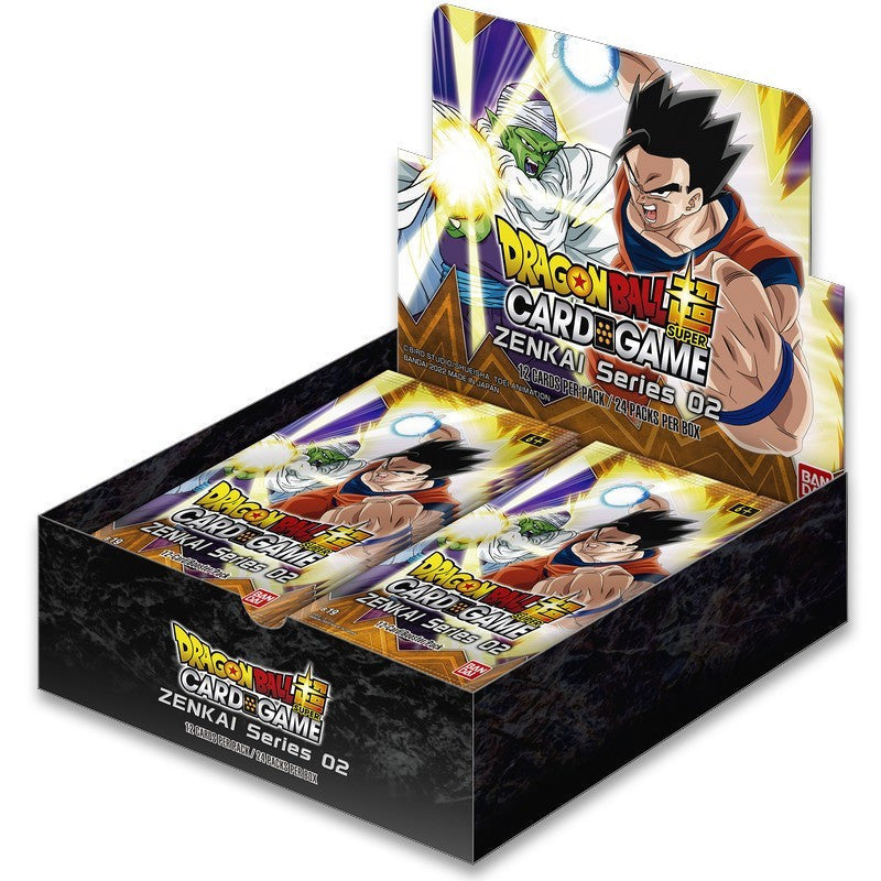 Jeu de cartes Dragon Ball z - Boite de 24 Boosters DBS CG B19 : Zenkai Series - Fighter's Ambition scellés