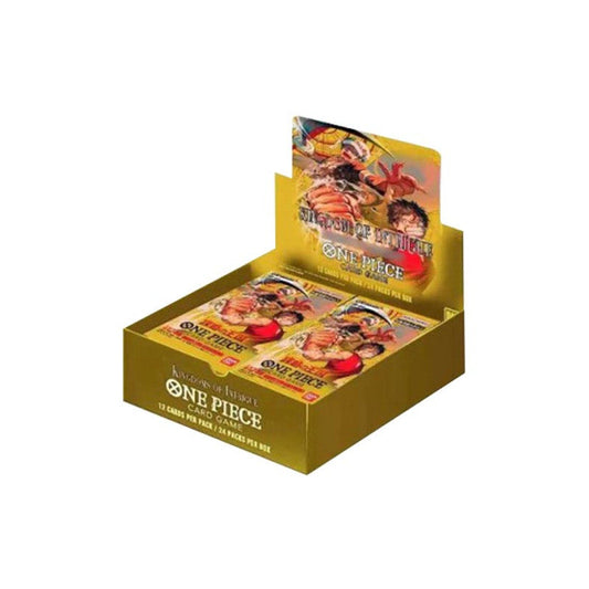 Jeu de cartes One Piece - Boite de 24 boosters Kingdoms of Intrigue - OP04 scellés