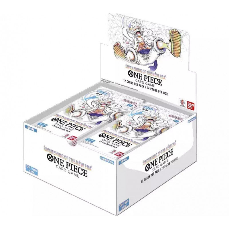 Jeu de cartes One Piece - Boite de 24 boosters OP05 Awakening of the New Era scellés