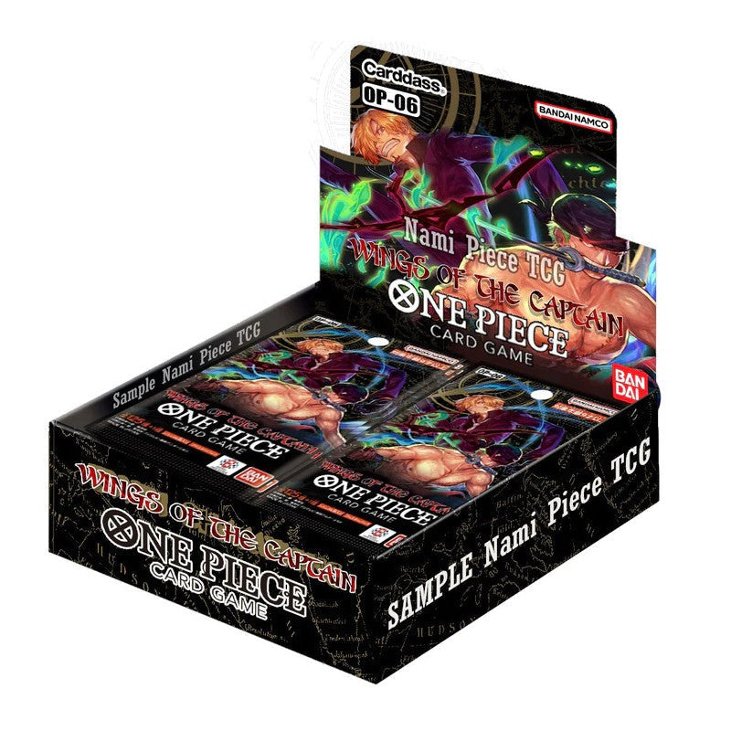 Jeu de cartes One Piece - Boite de 24 boosters OP06 Wings of the Captain scellés