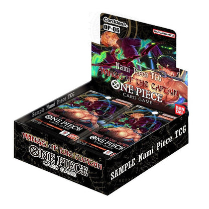 Jeu de cartes One Piece - Boite de 24 boosters OP06 Wings of the Captain scellés