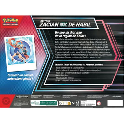 Jeu de cartes Pokémon - [SCELLÉ] Coffret Zacian de Nabil ex [FR]