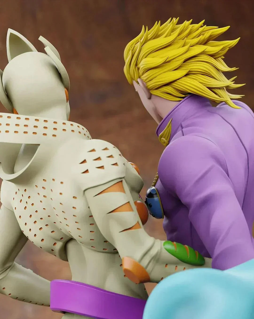 Figurine JoJo's Bizarre Adventure - Giorno Giovanna Gold & Experience Requiem - Anime Town