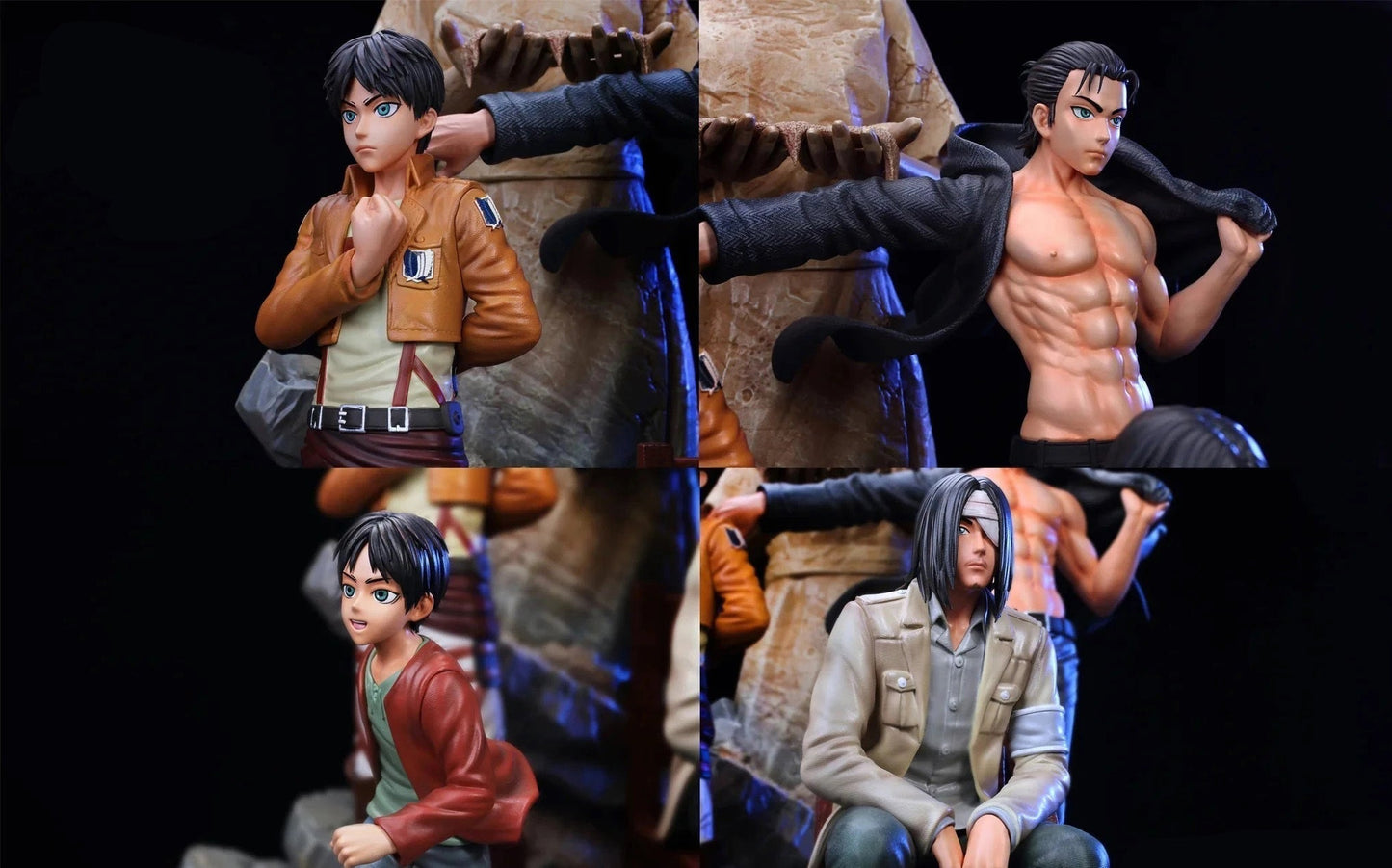 Figurine Attaque des Titans - Ymir & Eren - Anime Town