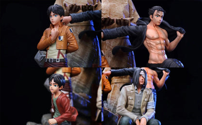 Figurine Attaque des Titans - Ymir & Eren - Anime Town