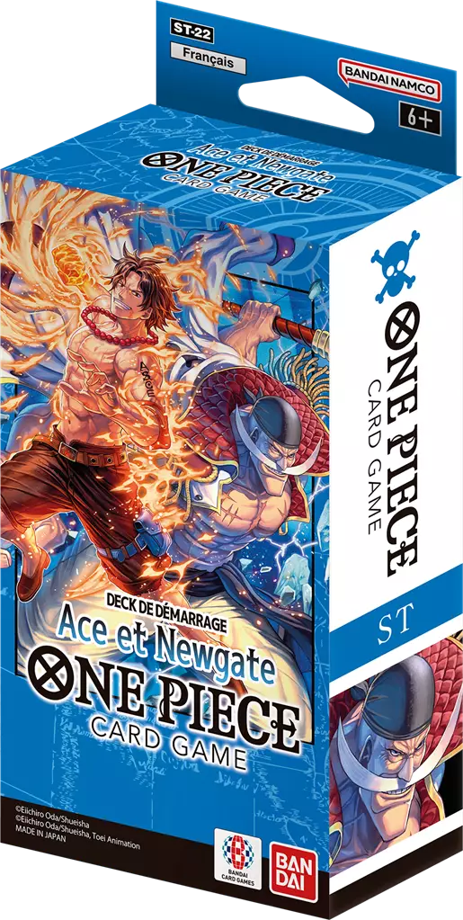 Jeu de cartes One Piece - Deck De Démarrage Ace et Newgate