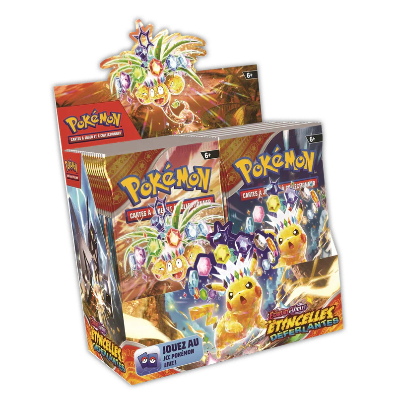 Jeu de cartes Pokémon - Display EV08  Etincelles Déferlantes (scellé)