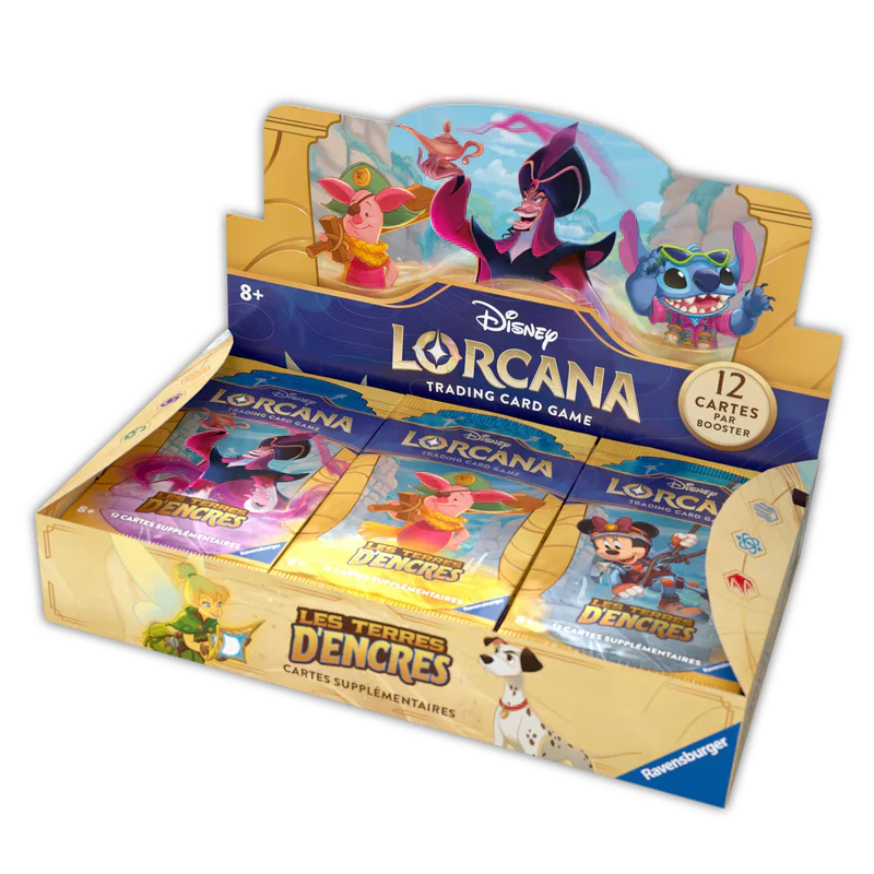 Jeu de cartes Lorcana - Display S1V3 - Les Terres d'Encres (scellé)