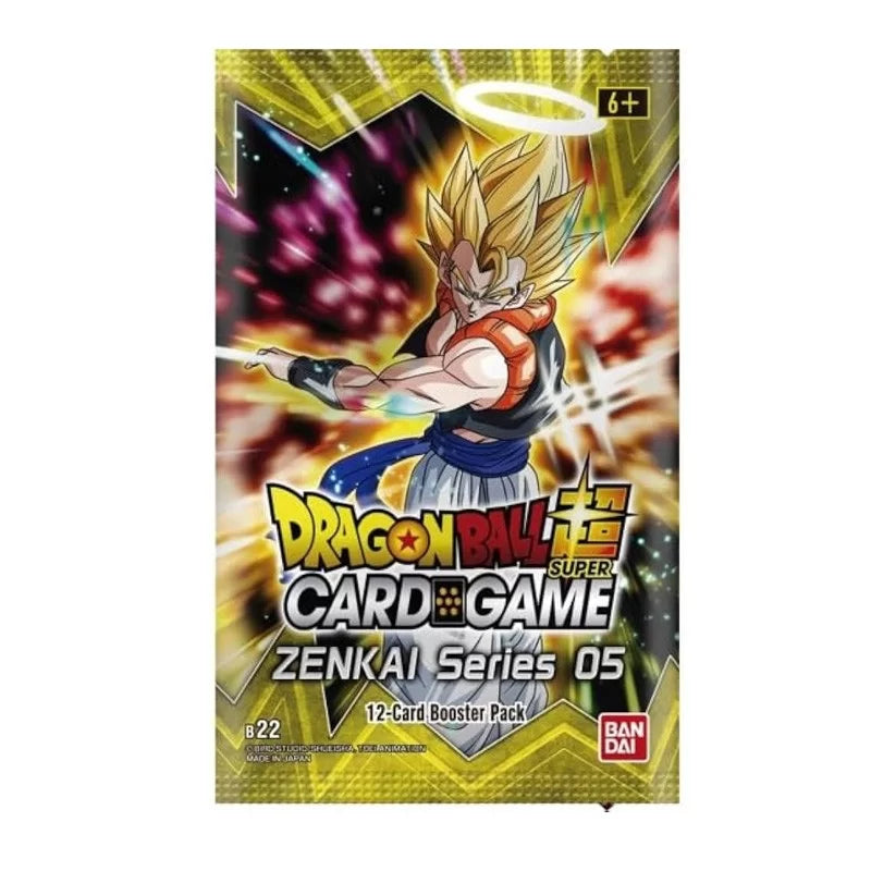 Jeu de cartes Dragon Ball Z - Booster Blister Zenkai Series 05 B22 scellés
