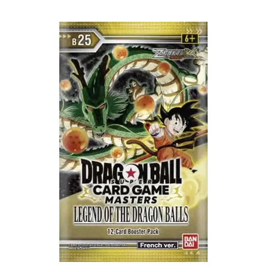 Jeu de cartes Dragon Ball Z - Booster CG B25 : Masters Zenkai Series 08 scellés