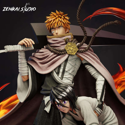 Figurine Bleach – Ichigo Kurosaki & Rukia Kuchiki