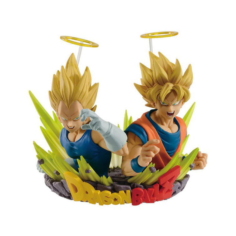 Figurine Dragon Ball - Son Goku SSJ & Vegeta SSJ - Anime Town