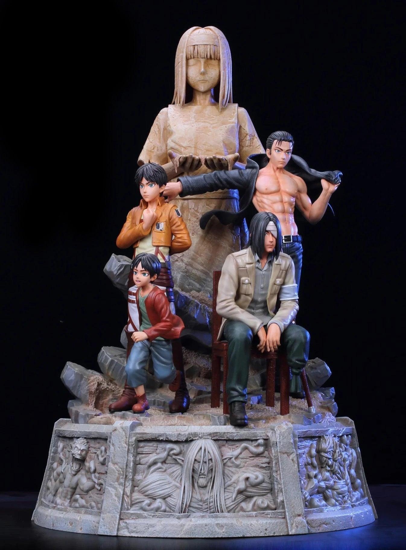 Figurine Attaque des Titans - Ymir & Eren - Anime Town