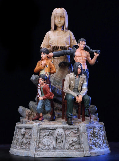 Figurine Attaque des Titans - Ymir & Eren - Anime Town