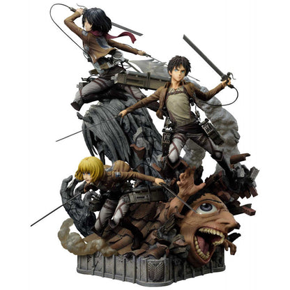 Figurine Attaque des Titans - Trio du bataillon - Anime Town