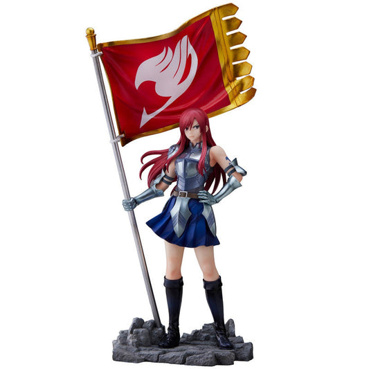 Figurine Fairy Tail - Erza drapeau - Anime Town