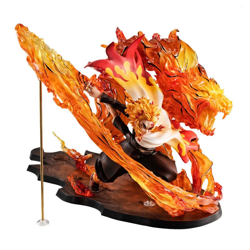 Figurine Demon Slayer - Rengoku Kyojuro flamme - Anime Town