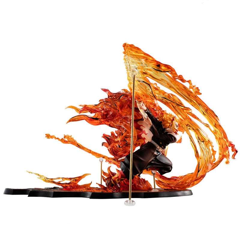 Figurine Demon Slayer - Rengoku Kyojuro flamme - Anime Town