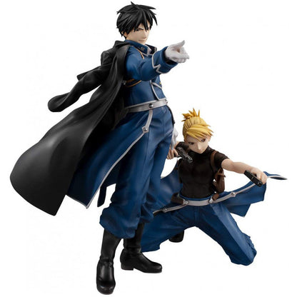 Figurine Fullmetal Alchemist - Roy Mustang & Riza Hawkeye Duo Épique