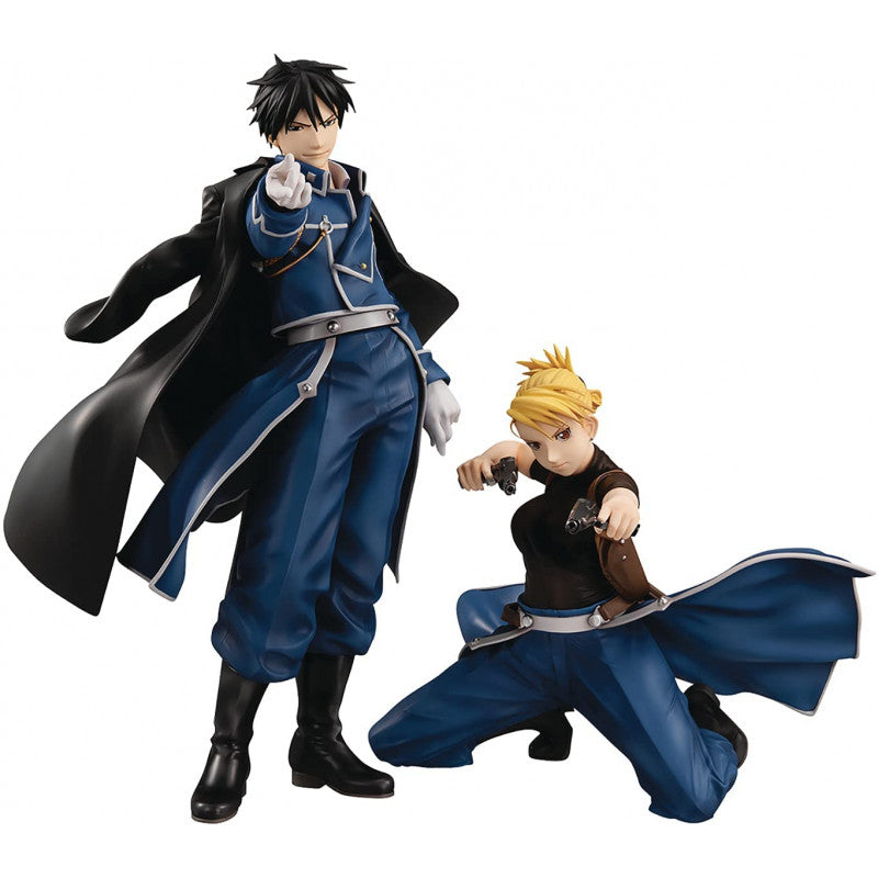Figurine Fullmetal Alchemist - Roy Mustang & Riza Hawkeye Duo Épique
