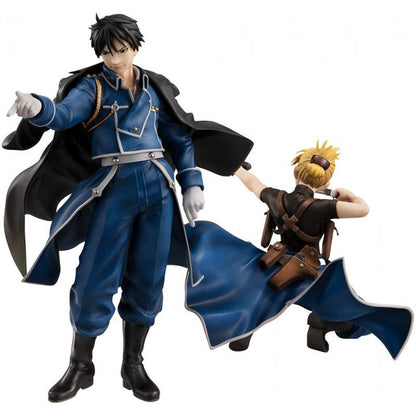 Figurine Fullmetal Alchemist - Roy Mustang & Riza Hawkeye Duo Épique