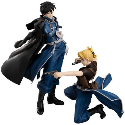 Figurine Fullmetal Alchemist - Roy Mustang & Riza Hawkeye Duo Épique