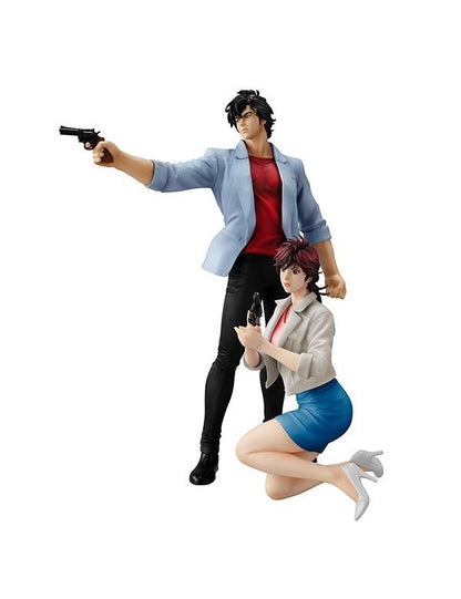 Figurine City Hunter - Ryo Saeba & Kaori Makimura - Anime Town