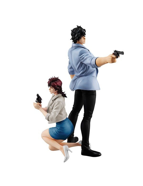 Figurine City Hunter - Ryo Saeba & Kaori Makimura - Anime Town