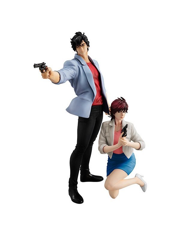 Figurine City Hunter - Ryo Saeba & Kaori Makimura - Anime Town
