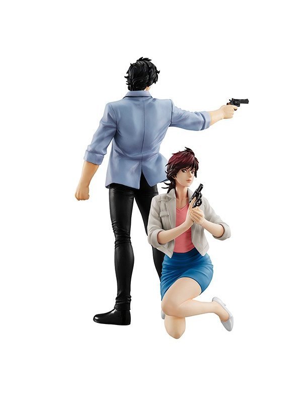 Figurine City Hunter - Ryo Saeba & Kaori Makimura - Anime Town