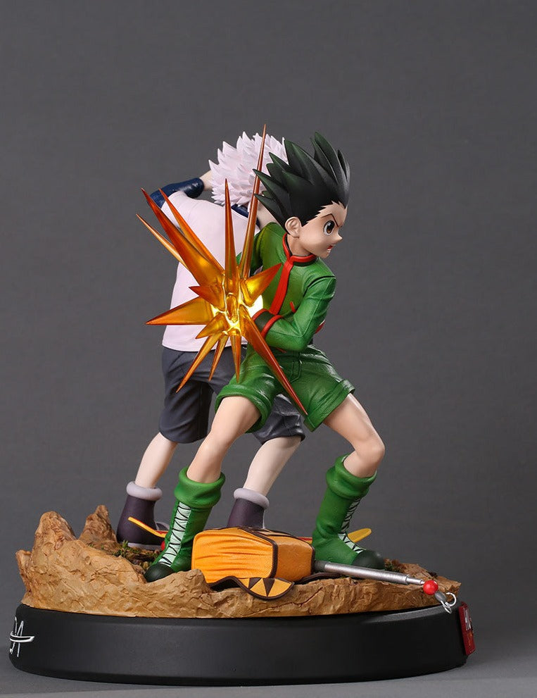 Figurine Hunter x Hunter - Gon Freecss et Kirua Zoldik - Anime Town