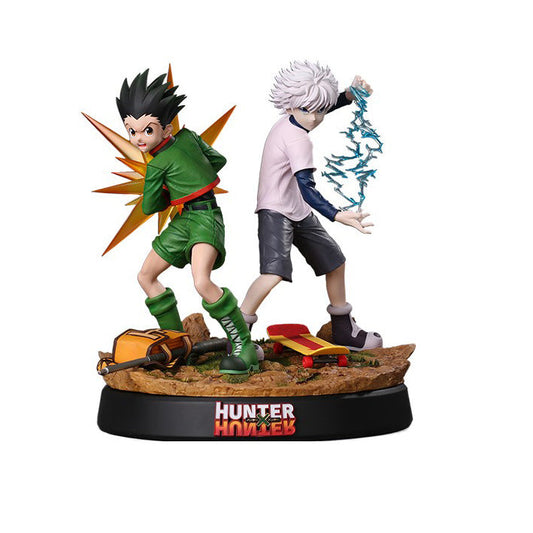 Figurine Hunter x Hunter - Gon Freecss et Kirua Zoldik - Anime Town