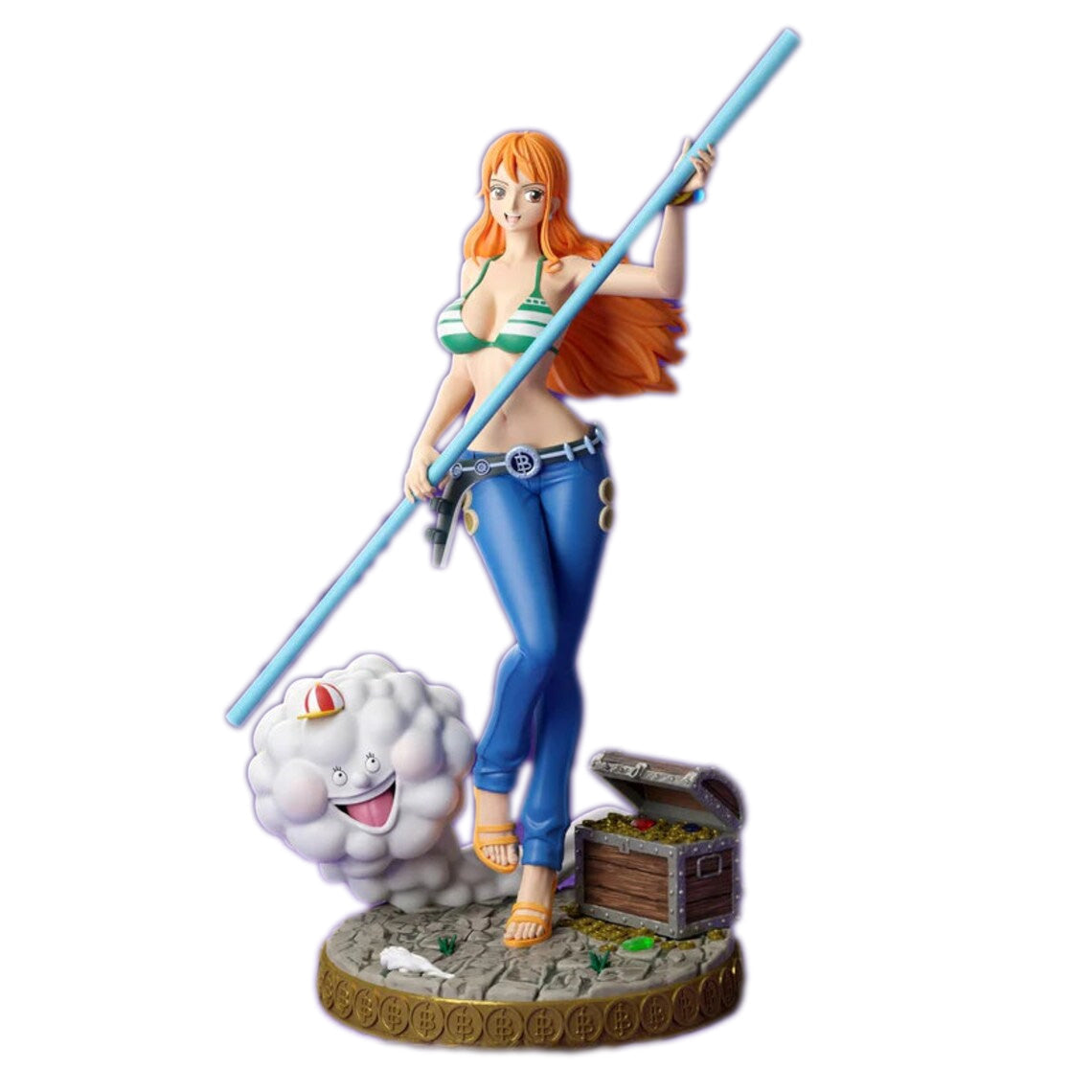 Figurine One Piece - Nami & Zeus