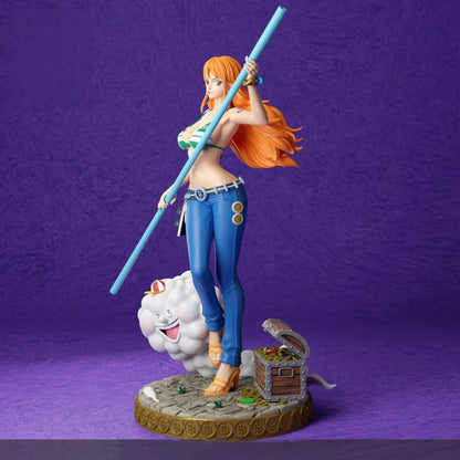 Figurine One Piece - Nami & Zeus