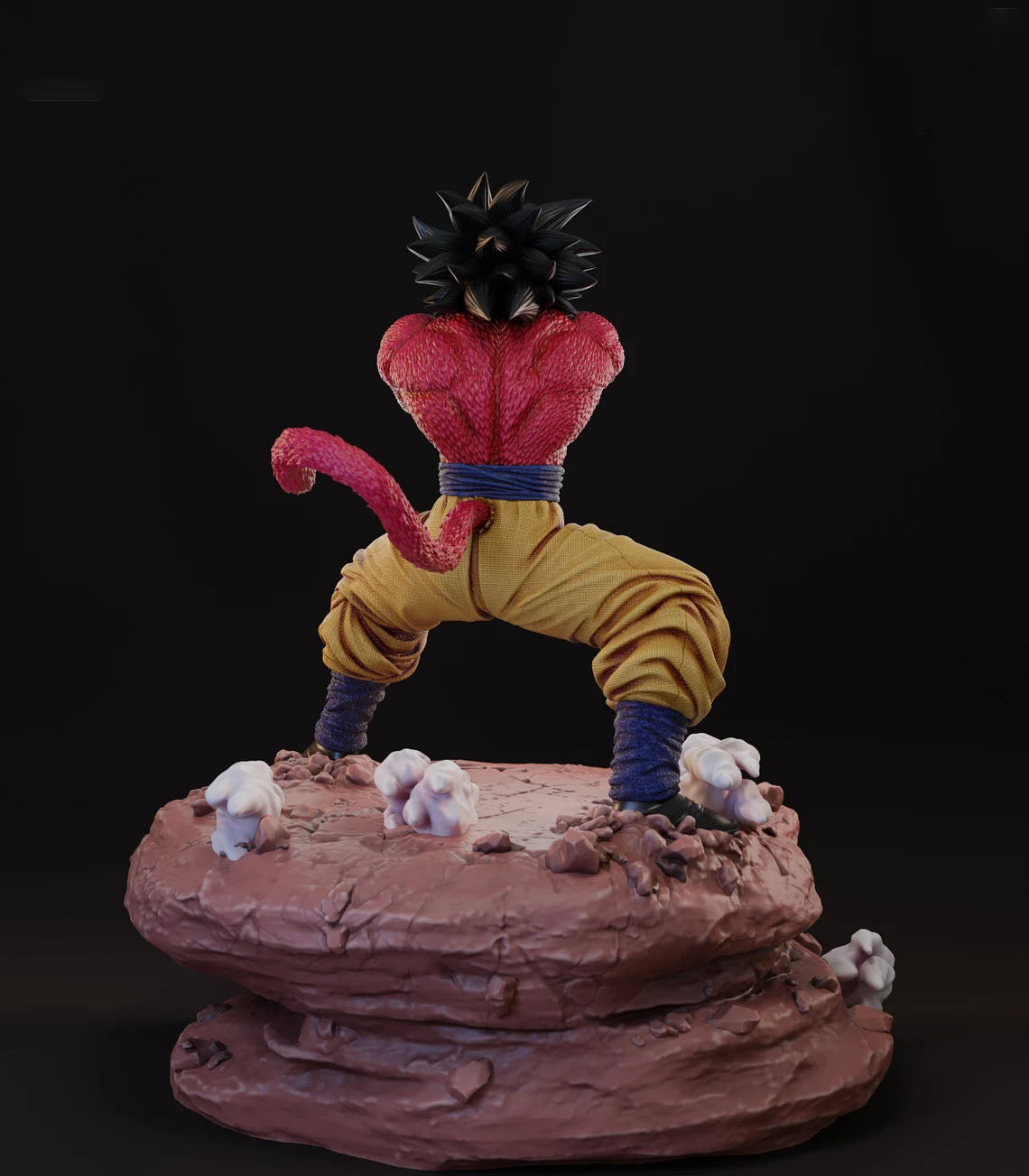 Figurine Dragon Ball - Goku SSJ4 Kamehameha