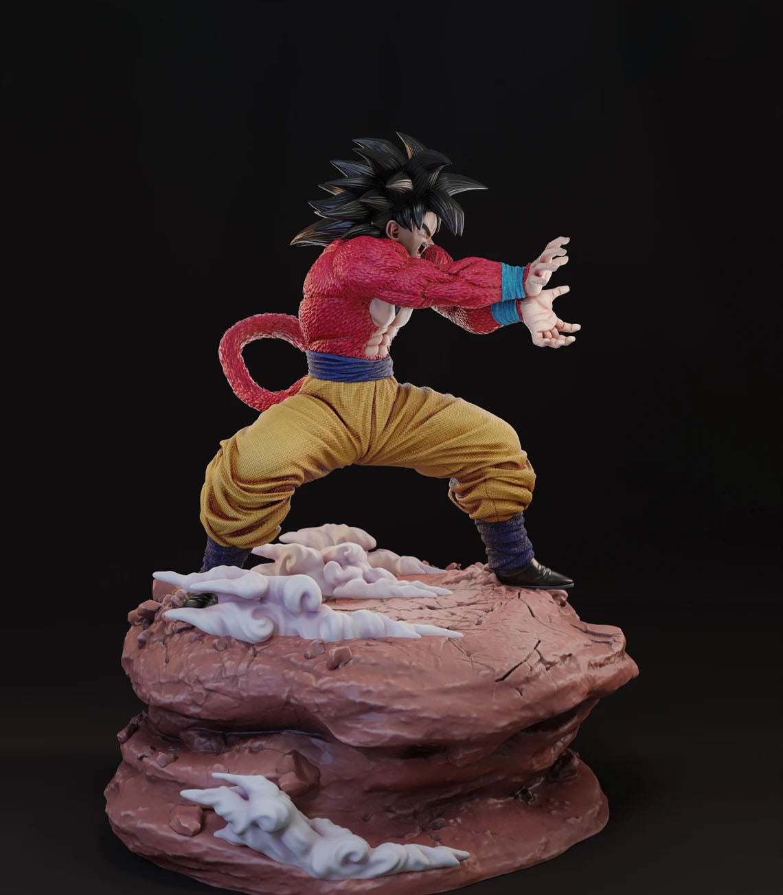 Figurine Dragon Ball - Goku SSJ4 Kamehameha