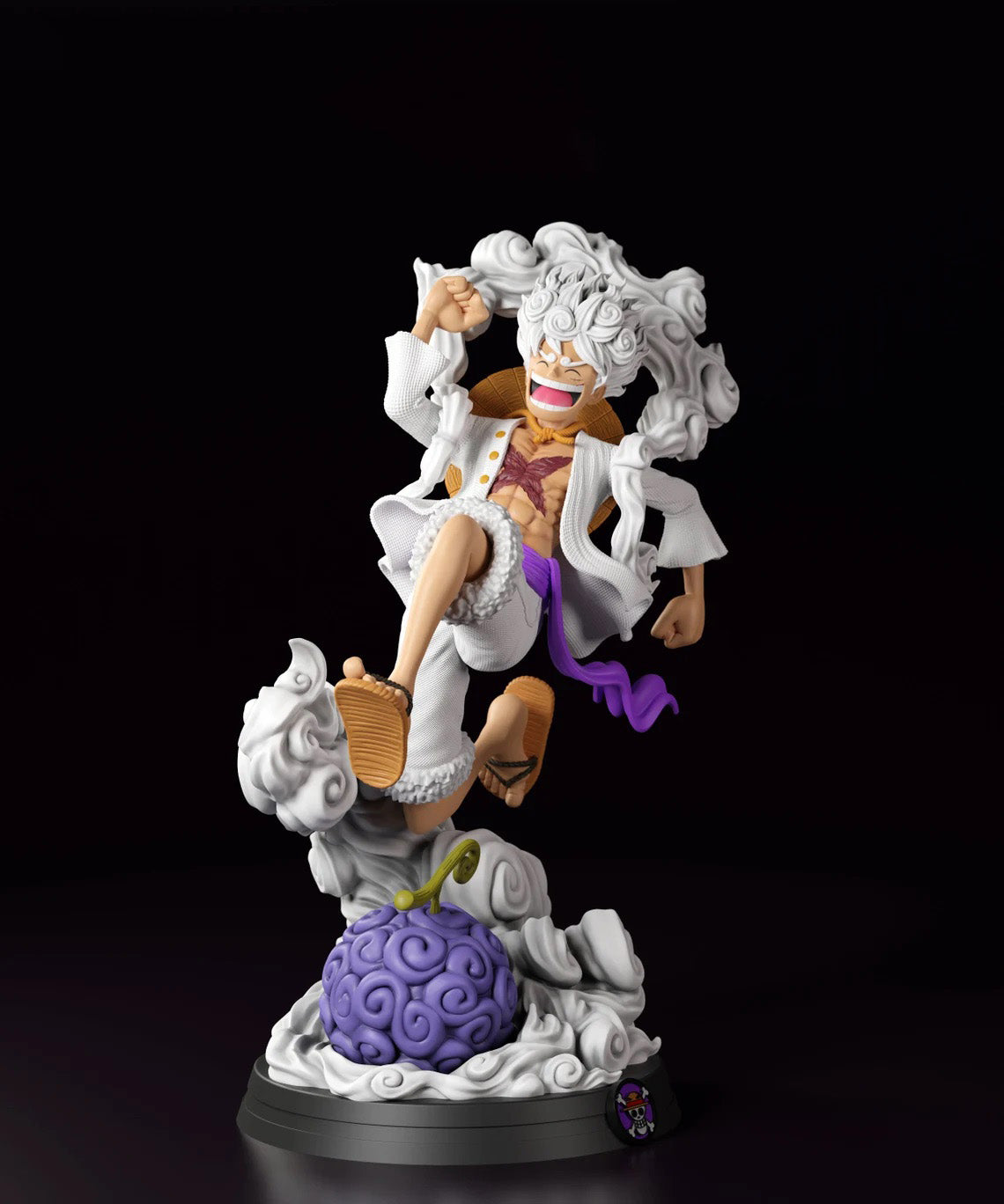 Figurine One Piece - Luffy Gear 5 Pose Iconique de Nikka