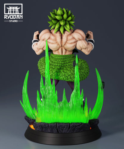Figurine Dragon Ball - Broly Super Saiyan La Puissance Déchaînée