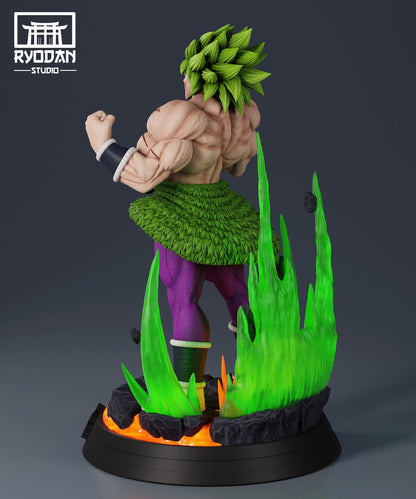 Figurine Dragon Ball - Broly Super Saiyan La Puissance Déchaînée