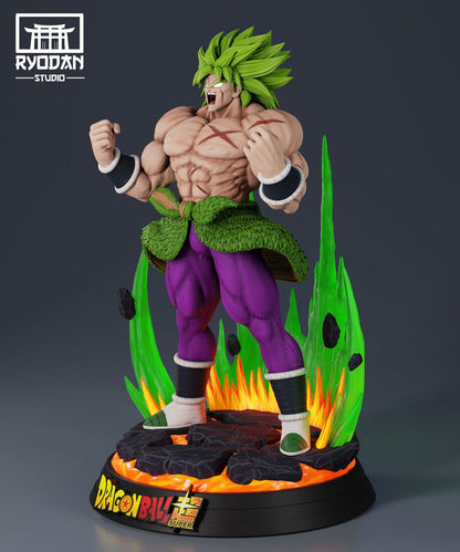 Figurine Dragon Ball - Broly Super Saiyan La Puissance Déchaînée